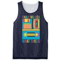 I Have No Idea What This Is Cassette Classic Music Mesh Reversible Basketball Jersey Tank