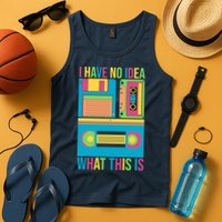 I Have No Idea What This Is Cassette Classic Music Tank Top