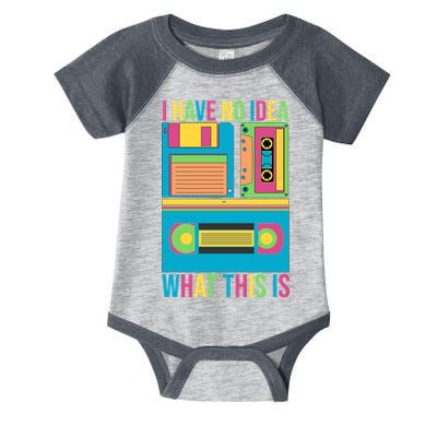 I Have No Idea What This Is Cassette Classic Music Infant Baby Jersey Bodysuit