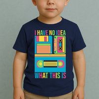 I Have No Idea What This Is Cassette Classic Music Toddler T-Shirt