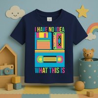 I Have No Idea What This Is Cassette Classic Music Toddler T-Shirt