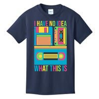 I Have No Idea What This Is Cassette Classic Music Kids T-Shirt