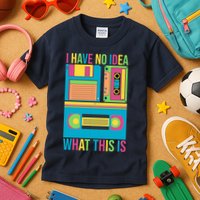 I Have No Idea What This Is Cassette Classic Music Kids T-Shirt