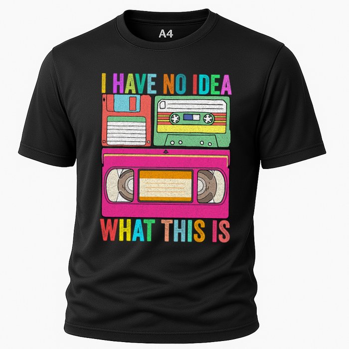 I Have No Idea What This Is 70s 80s 90s Outfit Men Women Cooling Performance Crew T-Shirt