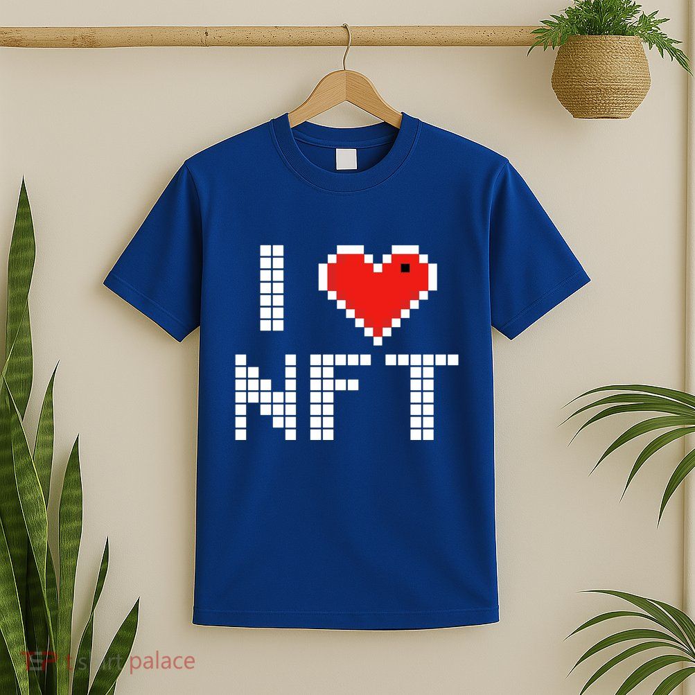 I Heart NFT Pixel T-Shirt