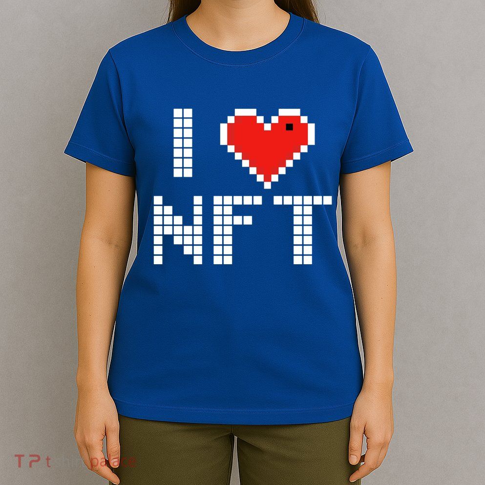 I Heart NFT Pixel T-Shirt