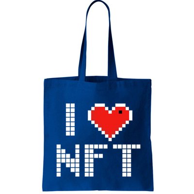 I Heart NFT Pixel Bag