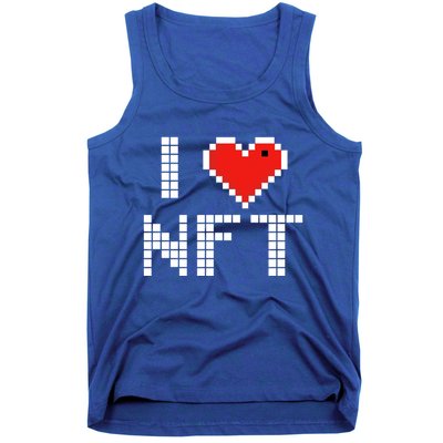 I Heart NFT Pixel Tank Top