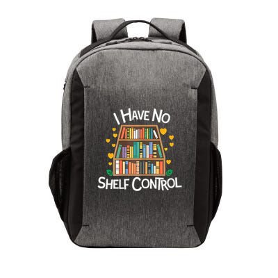 I Have No Shelf Control Funny Library Reading Lovers Teacher  Vector Backpack