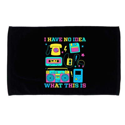 I Have No Idea What This Is 70s 80s 90s Outfit Microfiber Hand Towel
