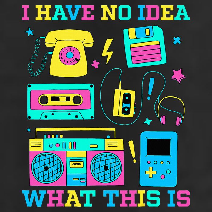 I Have No Idea What This Is 70s 80s 90s Outfit Microfiber Hand Towel