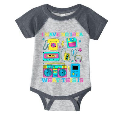 I Have No Idea What This Is 70s 80s 90s Outfit Infant Baby Jersey Bodysuit