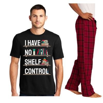 I Have No Shelf Control Shirt Book Lover Reading Bookworm Pajama Set