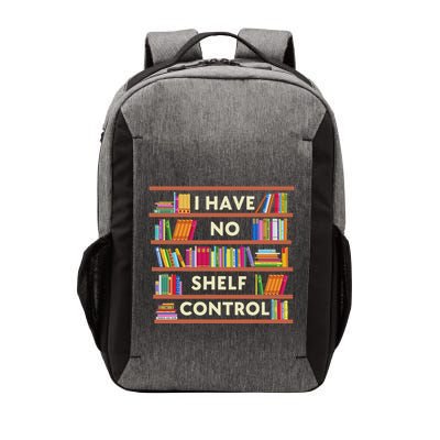 I Have No Shelf Control Funny Library Reading Lovers Vector Backpack
