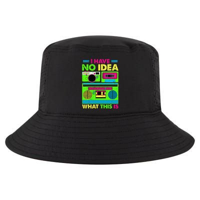 I Have No Idea What This Is 70s 80s 90s Cool Comfort Performance Bucket Hat