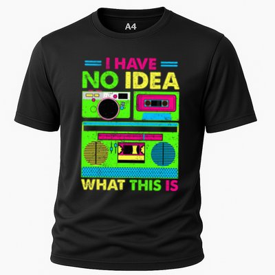 I Have No Idea What This Is 70s 80s 90s Performance Shirt