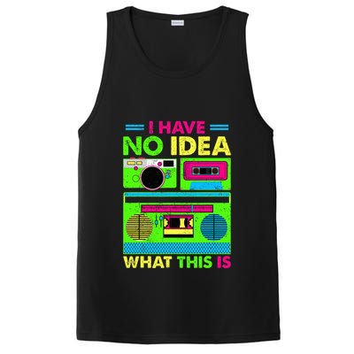 I Have No Idea What This Is 70s 80s 90s PosiCharge Competitor Tank