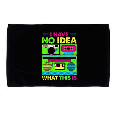 I Have No Idea What This Is 70s 80s 90s Microfiber Hand Towel