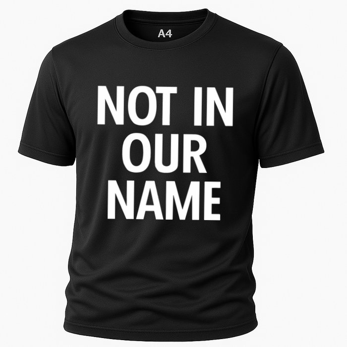 Israel Hamas Not In Our Name Jews Say Cease Fire Now Cooling Performance Crew T-Shirt