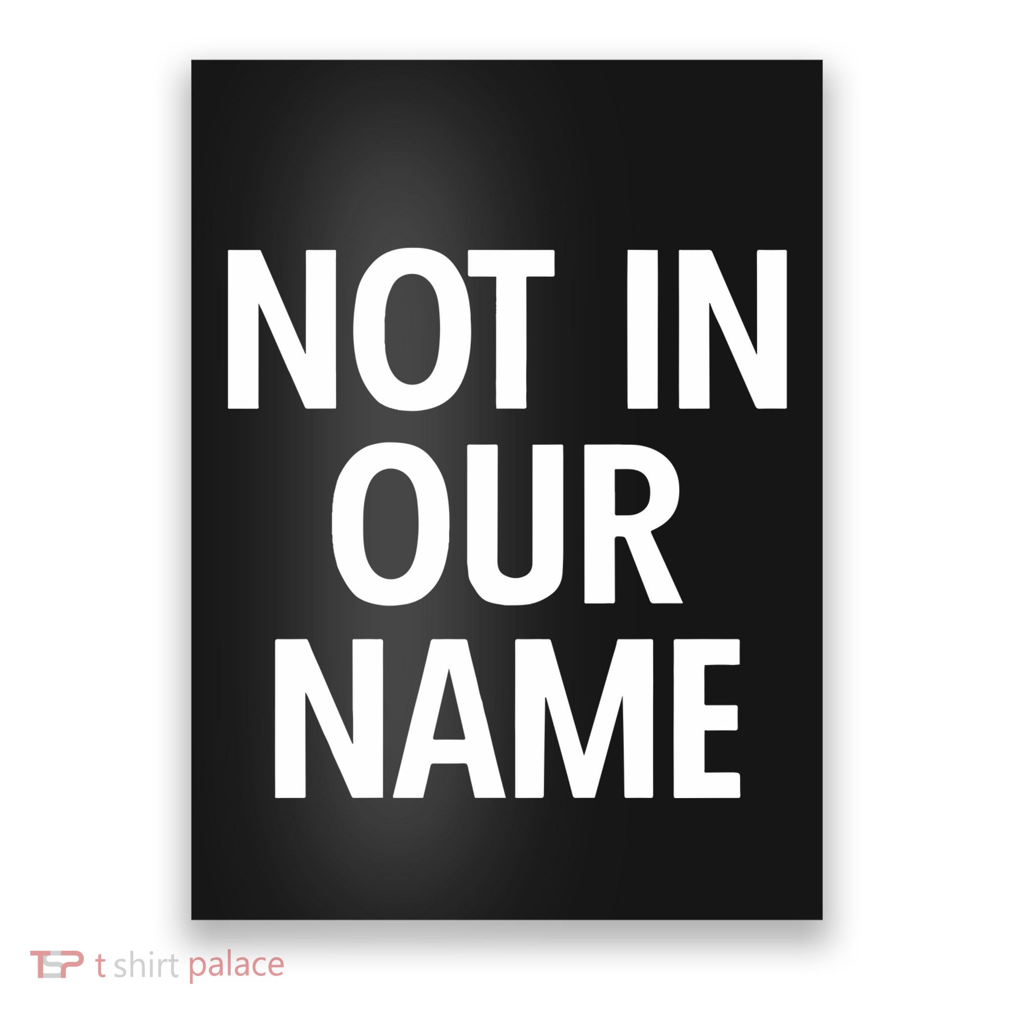 Israel Hamas Not In Our Name Jews Say Cease Fire Now Poster