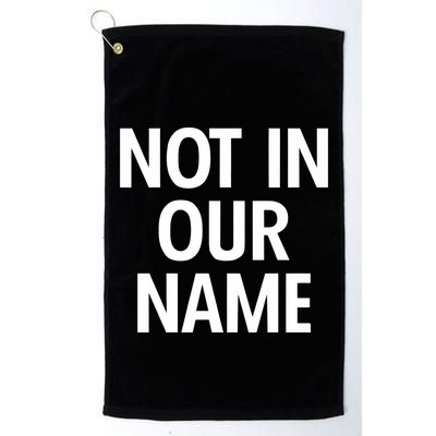 Israel Hamas Not In Our Name Jews Say Cease Fire Now Golf Towel