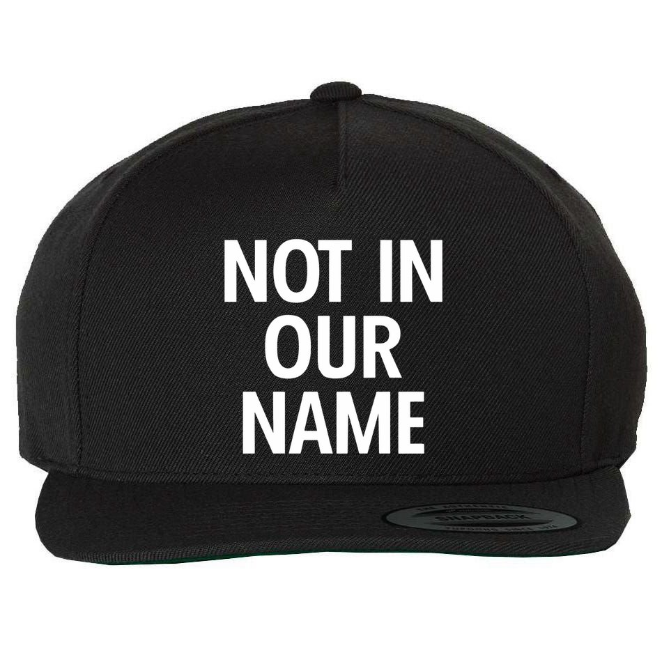 Israel Hamas Not In Our Name Jews Say Cease Fire Now Wool Snapback Cap