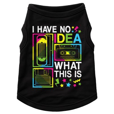 I Have No Idea What This Is 80s 90s Doggie Tank