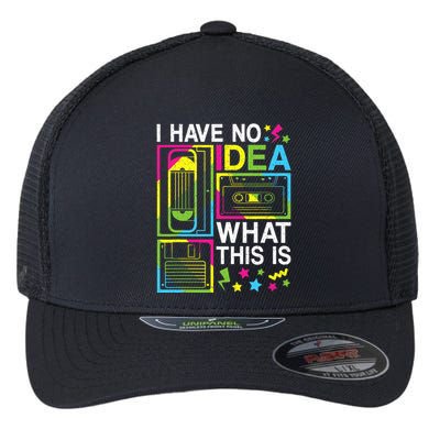 I Have No Idea What This Is 80s 90s Flexfit Unipanel Trucker Cap