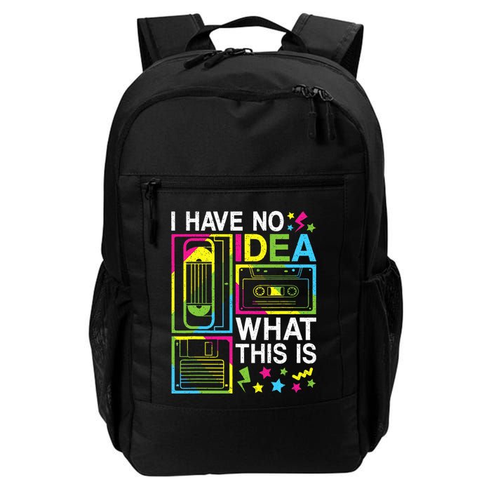 I Have No Idea What This Is 80s 90s Backpack