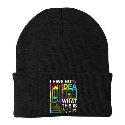 I Have No Idea What This Is 80s 90s Beanie