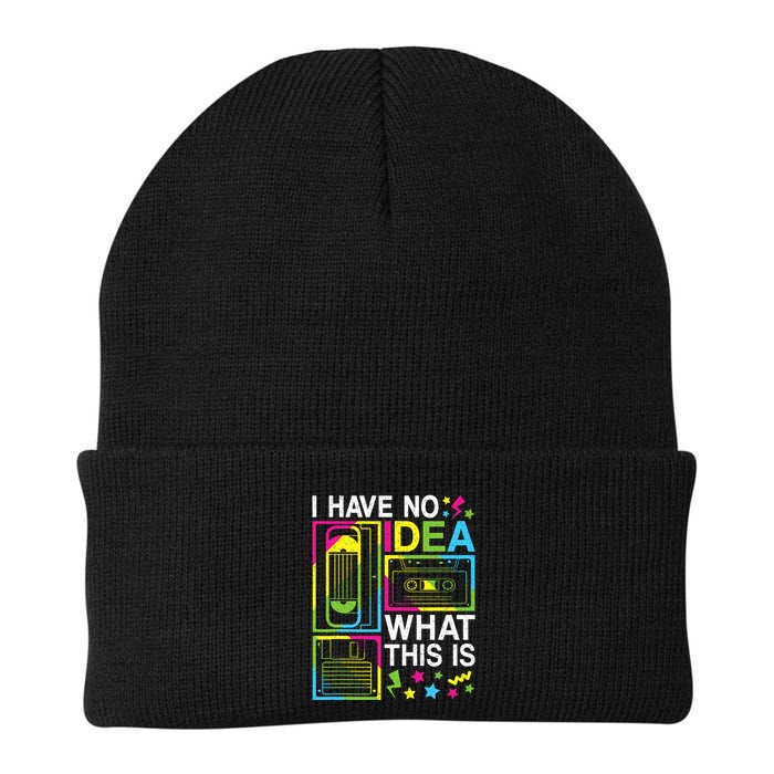 I Have No Idea What This Is 80s 90s Beanie