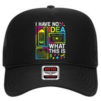 I Have No Idea What This Is 80s 90s Hat