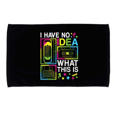 I Have No Idea What This Is 80s 90s Microfiber Hand Towel