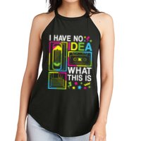I Have No Idea What This Is 80s 90s Women's Perfect Tri Rocker Tank
