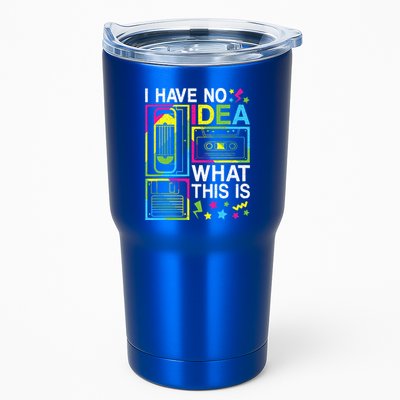 I Have No Idea What This Is 80s 90s Tumbler