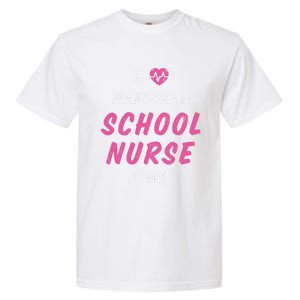 I Heart National School Nurse Day Great Gift Great Gift Garment-Dyed Heavyweight T-Shirt