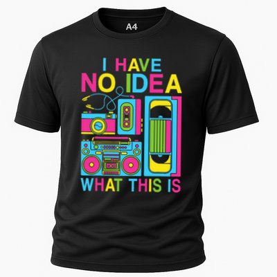 I Have No Idea What This Is 80s 90s Outfit Performance Shirt