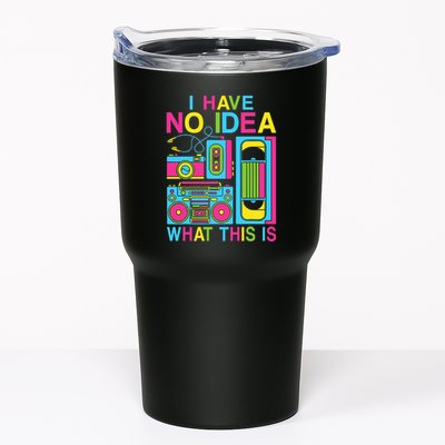 I Have No Idea What This Is 80s 90s Outfit Tumbler