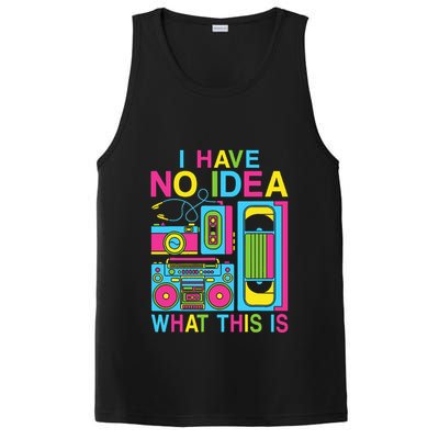I Have No Idea What This Is 80s 90s Outfit PosiCharge Competitor Tank