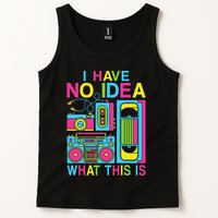I Have No Idea What This Is 80s 90s Outfit Tank Top