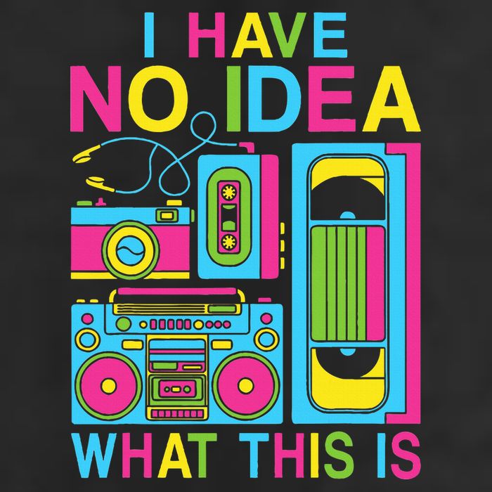 I Have No Idea What This Is 80s 90s Outfit Golf Towel