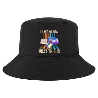 I Have No Idea What This Is Retro 70s 80s 90s Years Cool Comfort Performance Bucket Hat