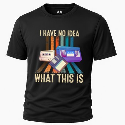 I Have No Idea What This Is Retro 70s 80s 90s Years Performance Shirt