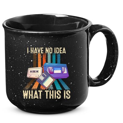 I Have No Idea What This Is Retro 70s 80s 90s Years 15oz Campfire Ceramic Mug