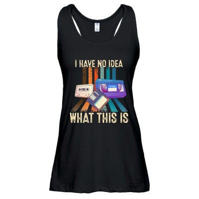 I Have No Idea What This Is Retro 70s 80s 90s Years Ladies Essential Flowy Tank