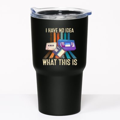 I Have No Idea What This Is Retro 70s 80s 90s Years Tumbler