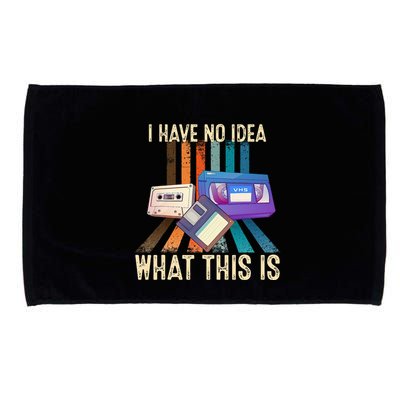 I Have No Idea What This Is Retro 70s 80s 90s Years Microfiber Hand Towel