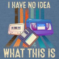I Have No Idea What This Is Retro 70s 80s 90s Years Garment-Dyed Sweatshirt