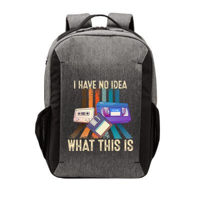 I Have No Idea What This Is Retro 70s 80s 90s Years Vector Backpack