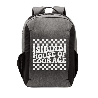 Isibindi House Of Courage Retro Groovy Social Isibindi Vector Backpack